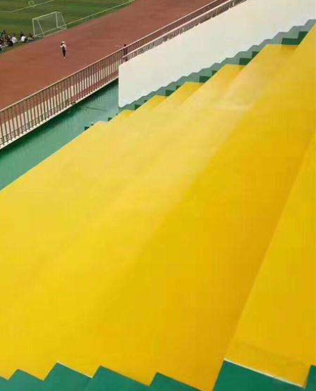 齐河球场台阶翻新修补改造